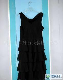 青島日韓外貿服裝批發(fā)新款雪紡裙連衣裙批發(fā)_世界工廠網中國產品信息庫